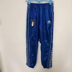 Kappa トラックパンツ ブルー イタリア代表風