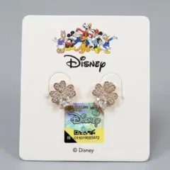 Disney クローバー型ピアス