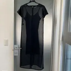 シースルーワンピース　黒