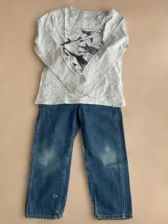 GAP長袖Tシャツ デニム セット 120