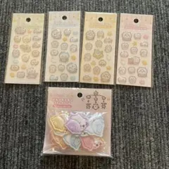 ちいかわ　ミニミニぷっくりシール　おしりもっちりフレークシール