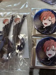 プロセカ　あんスタコラボ　東雲彰人　缶バッジ