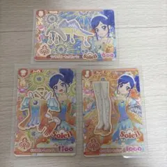 アイカツアンコール　アイカツ！　霧矢あおい　サンライズスターウェイ　ソレイユ