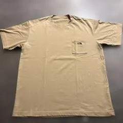 THE NORTH FACE ポケットTシャツ ベージュ メンズ L