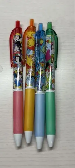 東京ディズニー　ボールペン4本