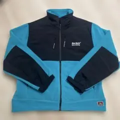 BEN DAVIS フリースジャケット 青/黒　新品