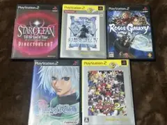 ps2ソフト　まとめ売り　5本　動作確認済み　説明書付き