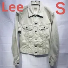 美品 Lee ホワイト デニムジャケット Sサイズ デッドストック品