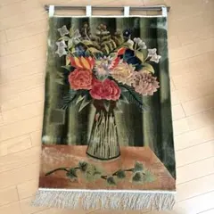 ペルシャ絨毯 タブリーズ 花柄 絵画 額装 - メルカリ