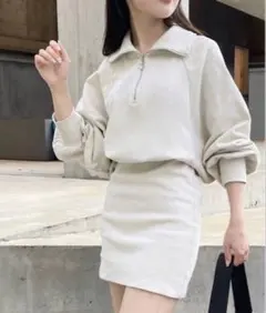 チコ　スウェットスタンドミニワンピースのサムネイル