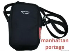 Manhattan Portage ブラックショルダーバッグ
