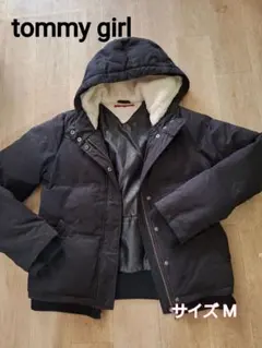 [再値下げ!!] TOMMY GIRLフード付きダウンジャケット