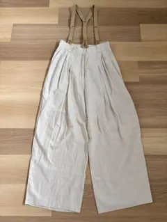 Journal standard luxe リネンベアトップサロペット ベージュ - メルカリ