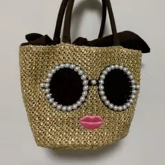 a-jolie アジョリー　サングラスかごバッグ