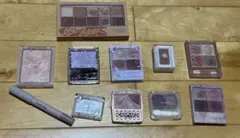 【まとめ買い・バラ売り可】アイシャドウ・ハイライト・シェーディング11点