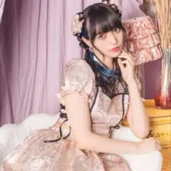 チャイナメイドガーリーピンク ミニワンピース