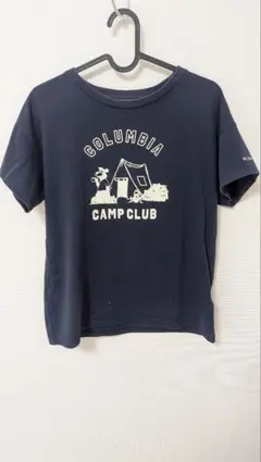 訳あり!!Columbia コロンビア 半袖Tシャツ ネイビー Mサイズのサムネイル