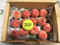 小さめ　食べ頃　桃　箱込み1.7〜2.3kg 10〜14個入りのサムネイル