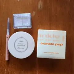 twinkle pop グリッターアイパレット #02 PINK LAYER