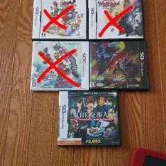 3DSLLのソフトと充電器のセット