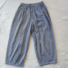 Dgy　ヒッコリーパンツ　コクーンパンツ