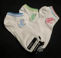 ポケモンセンター　ソックス　リーフィア　グレイシア　ニンフィア