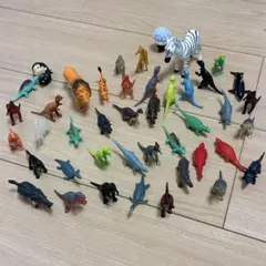 恐竜 動物 フィギュア まとめ売り 大量セット ミニフィギュア おもちゃ 中古