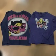 ヒステリックミニ ロンT 100cm 2枚セット 正規品