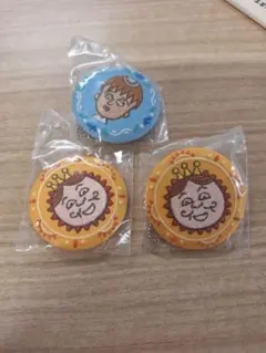 コジコジ刺繍チャーム 3個セット⭐ジョニー、ゲラン2個