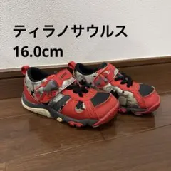 ⭐︎最終値下⭐︎恐竜 ティラノ スニーカー ムーンスター キッズ テープ 16のサムネイル