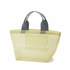 DEAN&DELUCA ディーン&デルーカ メッシュトートバッグ 黄色 S