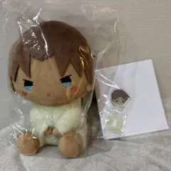 名探偵コナン セガラッキーくじ ぽわぽわおすわりぬいぐるみ B賞 服部平次