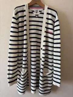 TOMMY JEANS ストライプカーディガン Mのサムネイル