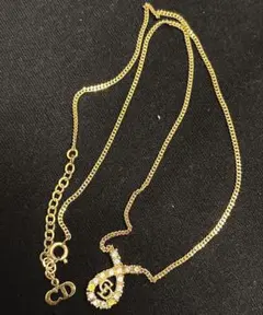 Christian Dior リボンネックレス　ヴィンテージ品