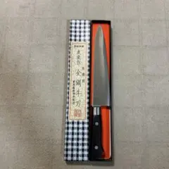 A0102）菊一文字 三徳包丁 キッチン 調理器具 包丁 ナイフ 在銘 銘あり A0102）菊一文字 三徳包丁 キッチン 調理器具 包丁 ナイフ 在銘 銘あり