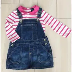 babygap 襟付き ピンクボーダー  美品