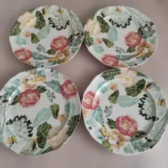 Gien volupte 花柄丸皿　2枚　幅22cm Gien volupte 花柄丸皿 2枚 幅22cm - メルカリ