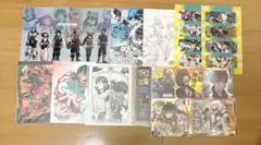 僕のヒーローアカデミア 特典 ポストカード カード コースター クリアファイル