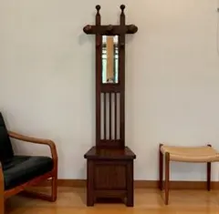FEC23 展示品 中居木工 折りたたみひのきスノコベッド ハイタイプ