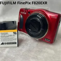 箱付き動作品 FUJI FILM FinePix F80EXR レッド SD付き - メルカリ