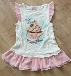 メゾピアノフリルノースリーブチュニックのサムネイル