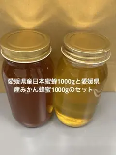 国産百花蜂蜜1200g×2とみかん蜂蜜1200g - メルカリ