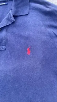 Y2K Polo Ralph Lauren ポロシャツ ネイビー Ｍのサムネイル