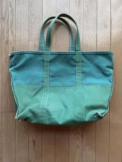 BEAMS別注 LL beanのトートバッグ サイズL 緑