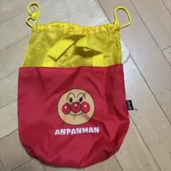 アンパンマン 巾着バッグ 持ち手付き