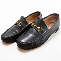 GUCCI グッチ ローファー ホースビット ゴールド金具 35 レディース