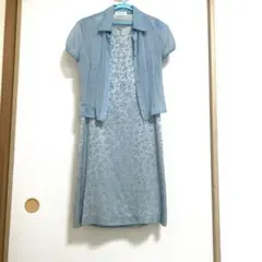 膝丈ワンピース　ボレロ　セット（最終価格）