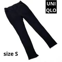 UNIQLO ユニクロ リブ レギンス ブラック レディース Sサイズ