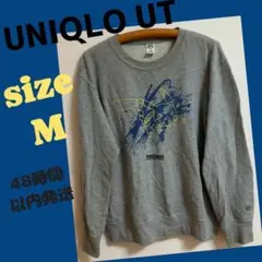 ユニクロ　ポケモン　スウェット　Ｍ　メンズ　クルーネックUT