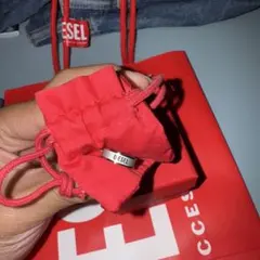 DIESEL シルバー ピアス人気モデル